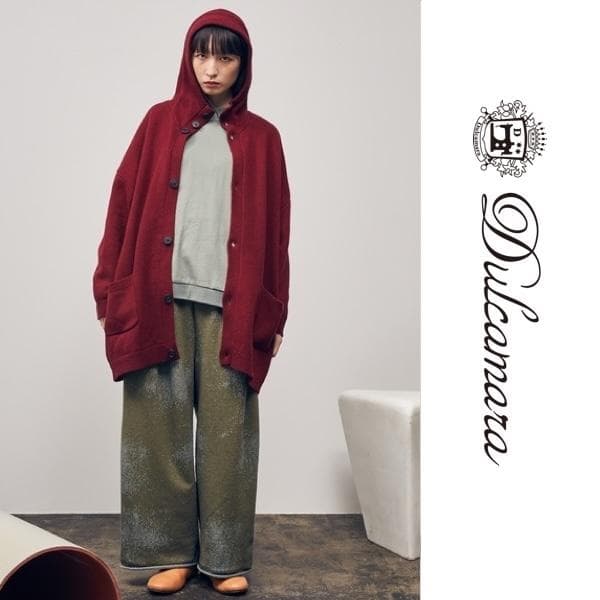 22AW Dulcamara フーディニットカーディガン