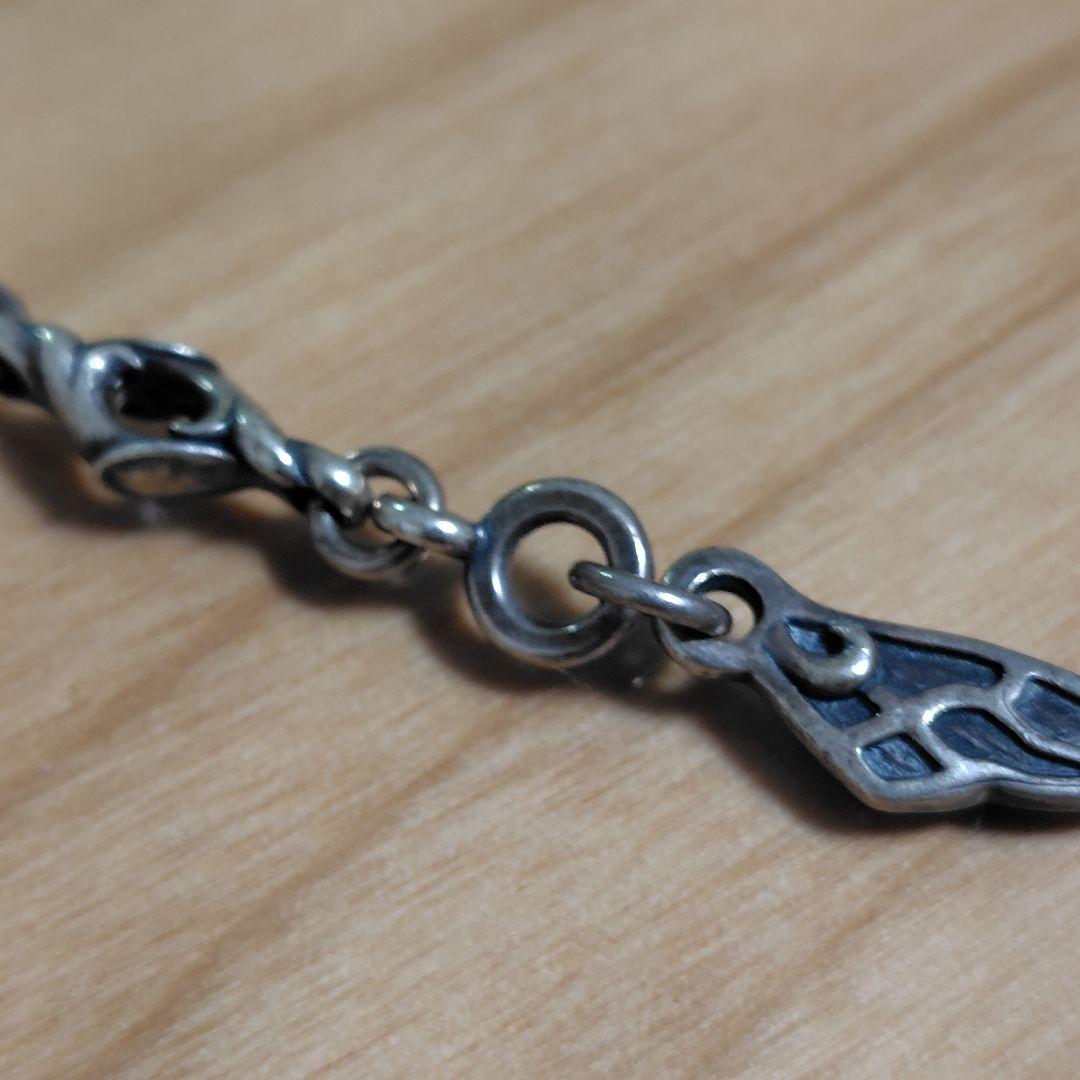 ブラッディマリー　火の粉　チェーンブレスレット　シルバー