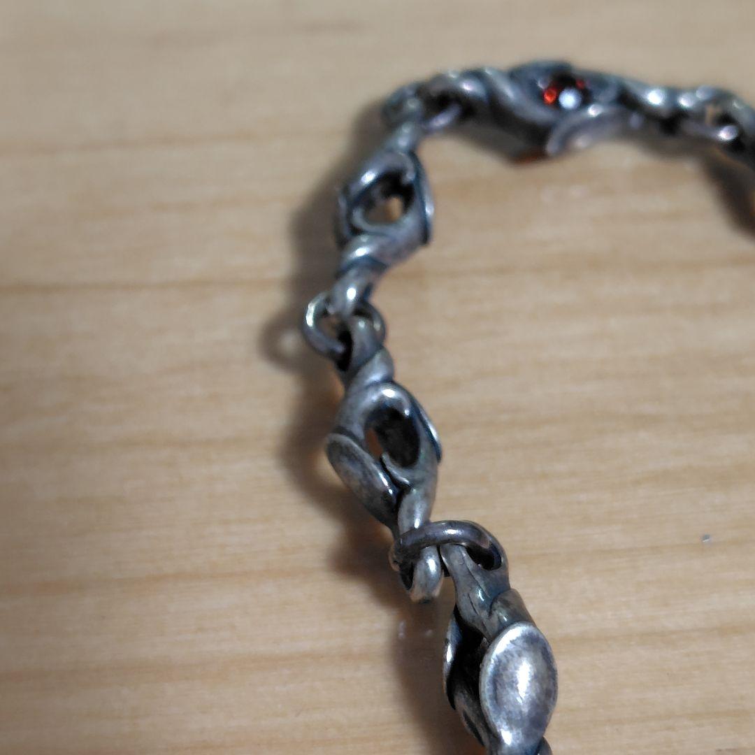 ブラッディマリー　火の粉　チェーンブレスレット　シルバー