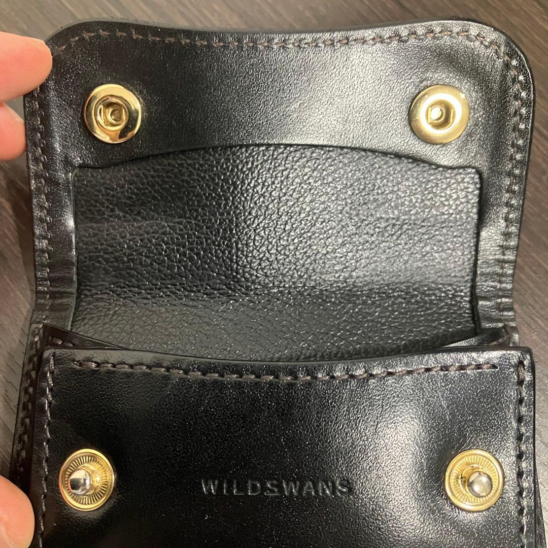美品 WILDSWANS tongue タング 黒 クロコダイル