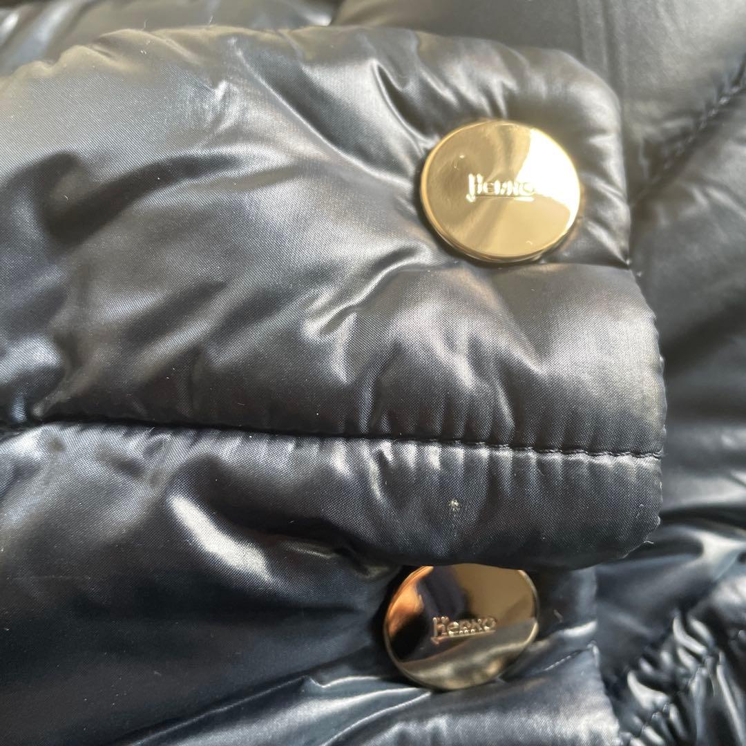 超美品　サイズ50 Herno ネイビー　ダウンコート