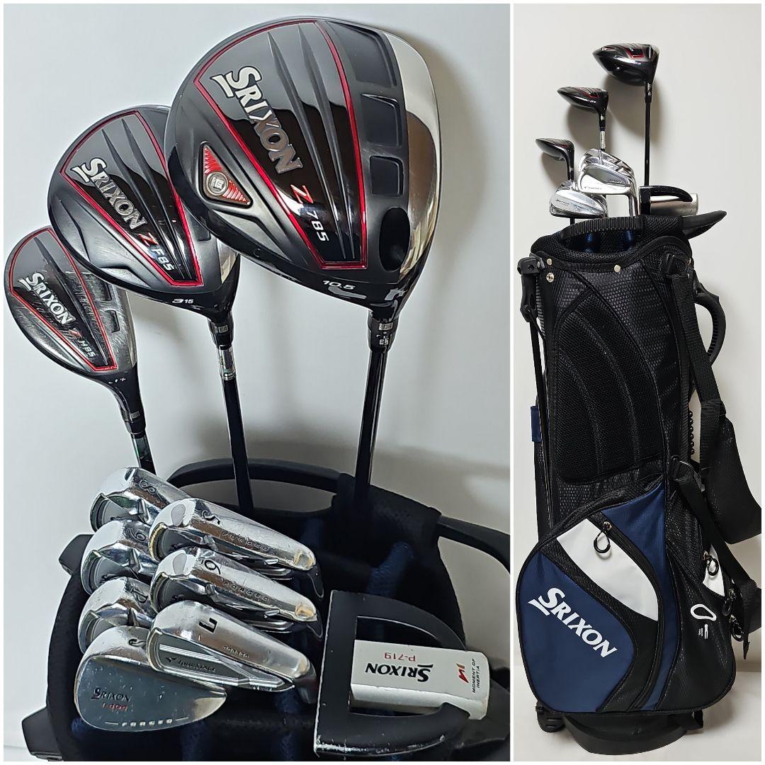 メンズ　右利き　初心者～　スリクソン　Z　ゴルフクラブセット