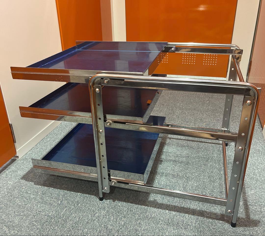 シンク下 スライドラック ステンレス棚 日本製