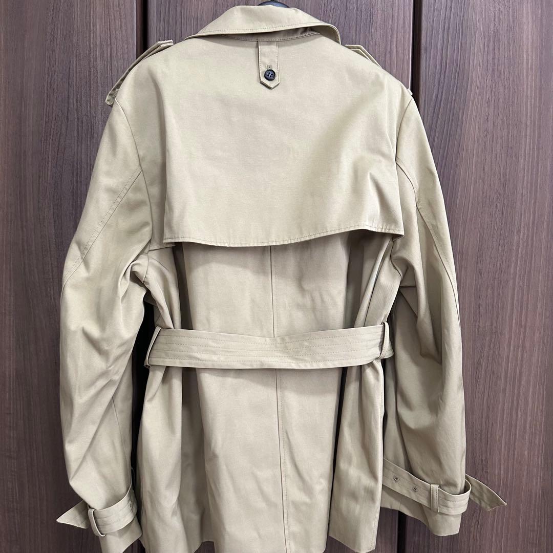 anuans ハーフオーバートレンチコート 限定品
