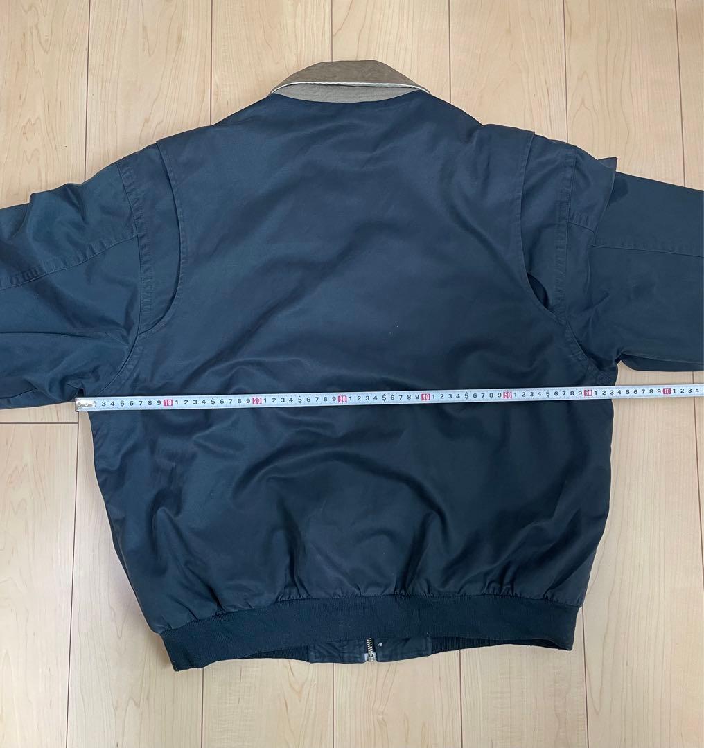 ワークジャケット　企業ロゴ　古着