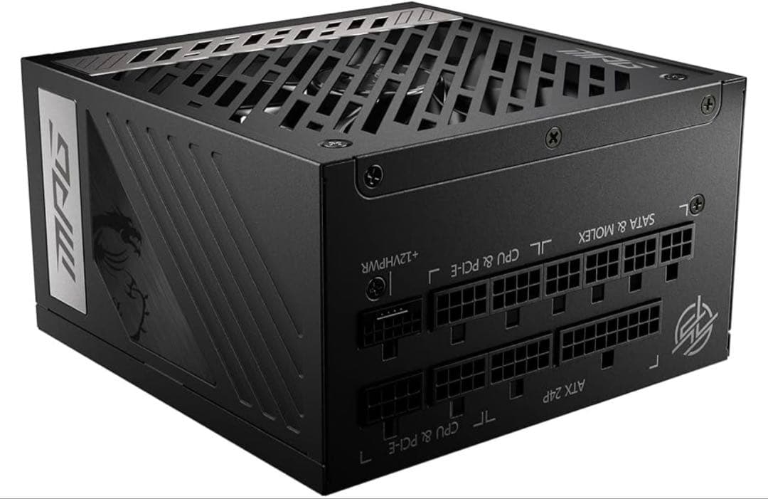 MSI MPG A1000G PCIE5 PC電源ユニット 1000W