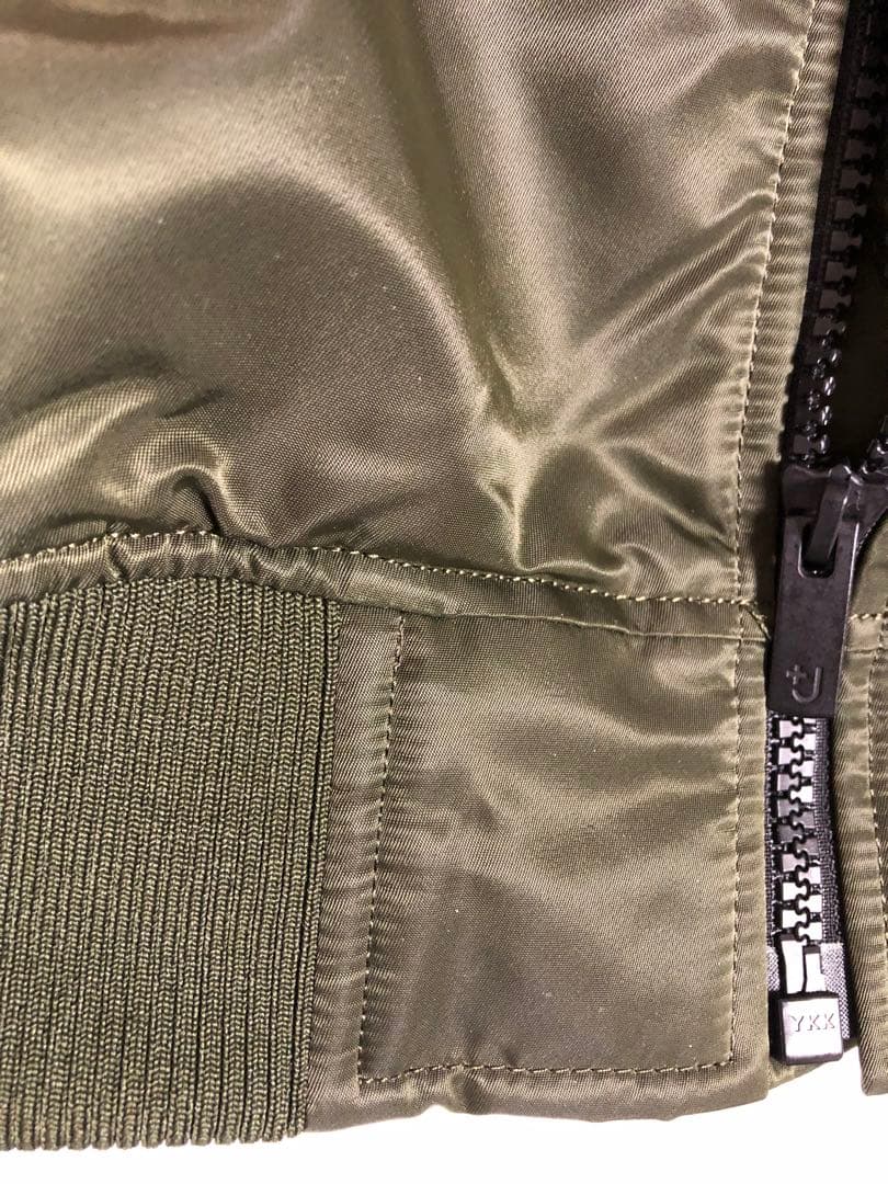 UNIQLO +J ダウンオーバーサイズリブブルゾン L ダウン90% カーキ