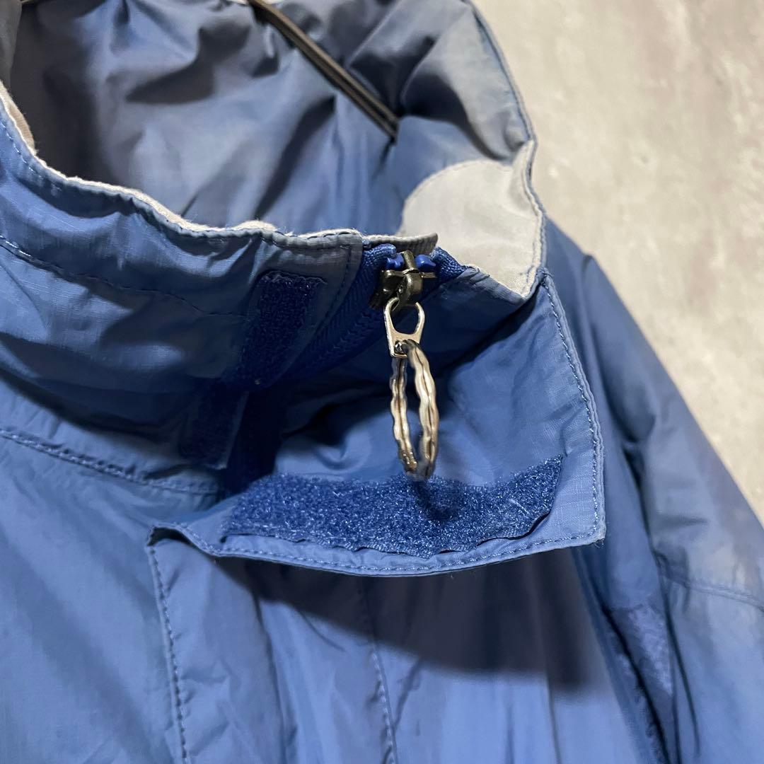 Burtonバートンスキーウェアスノーボードジャケット紺ネイビー青ブルー刺繍ロゴ