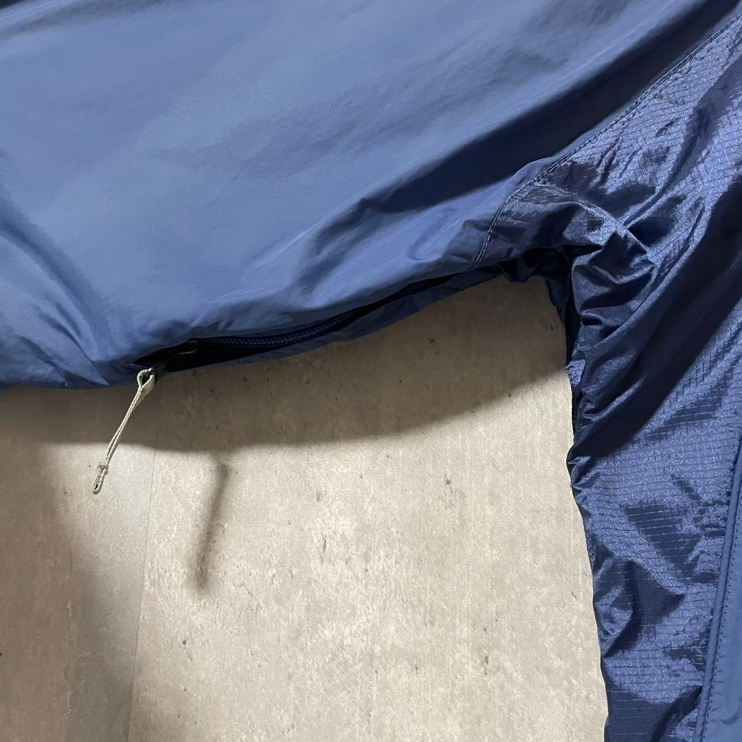 Burtonバートンスキーウェアスノーボードジャケット紺ネイビー青ブルー刺繍ロゴ