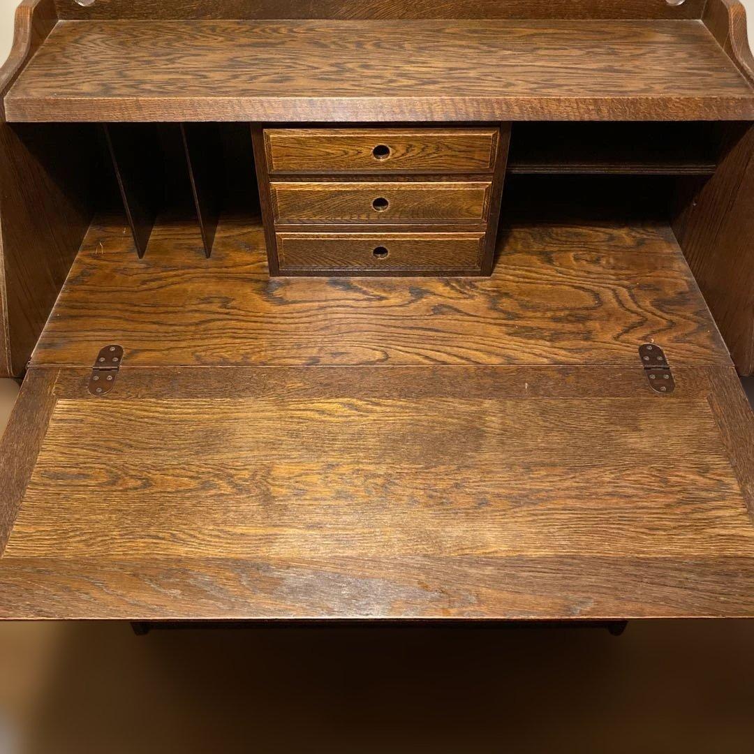 三越家具【ブルージュ】ライティングビューローデスク・ヴィンテージ