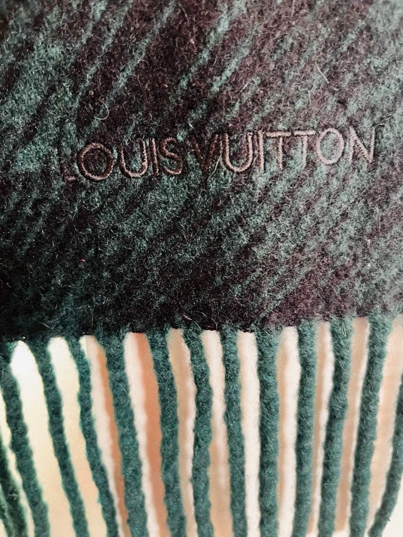Louis Vuitton ルイヴィトン　カシミア100% マフラー