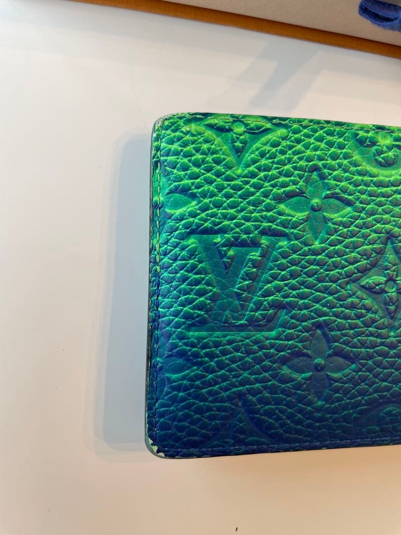 LOUIS VUITTON ポルトフォイユスレンダーNM ネオンカラー