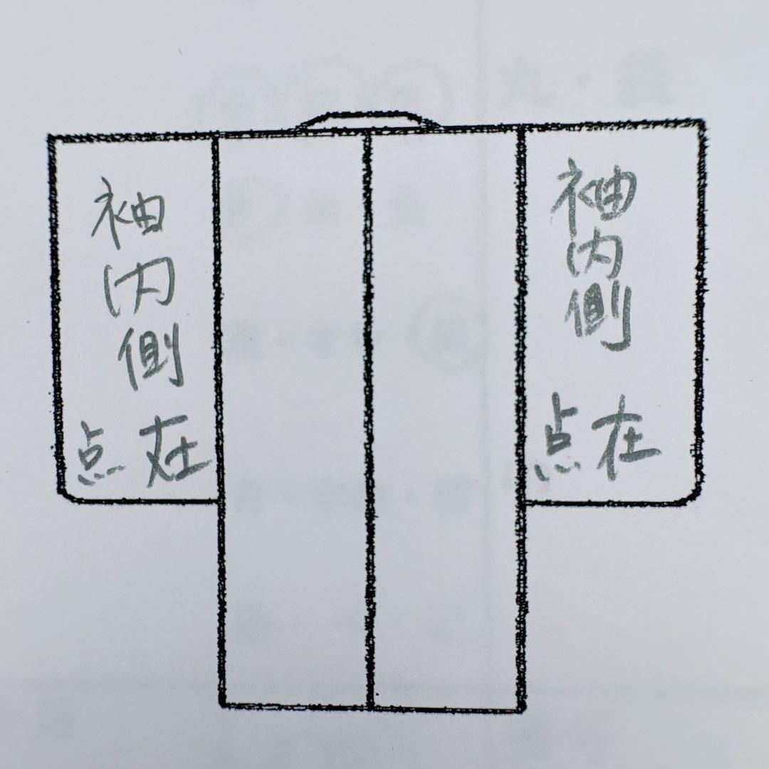 フルセット　七五三７歳女の子　赤地花御所車　黒地袋帯　蝶鶴菊　簡単半衿　7106