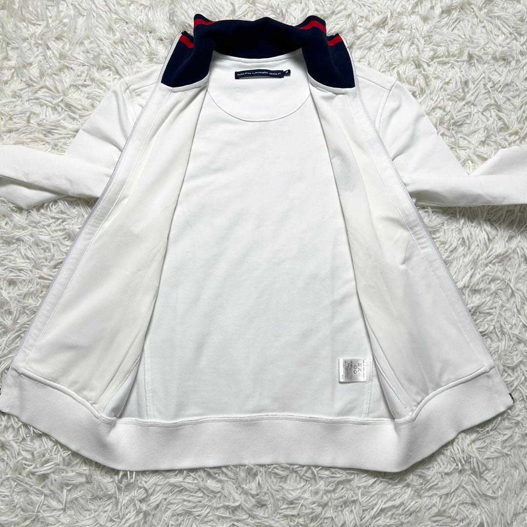 極上品 ラルフローレン トラックジャケット ジャージ ビッグポニー 白 ネイビー