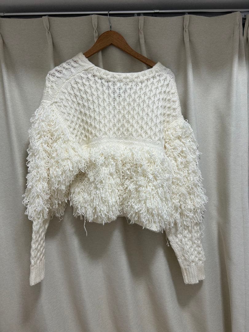 【Acka.】mix knit cardigan