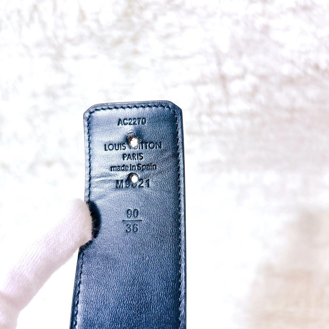 LOUIS VUITTON ルイヴィトン LVイニシャル モノグラム ベルト