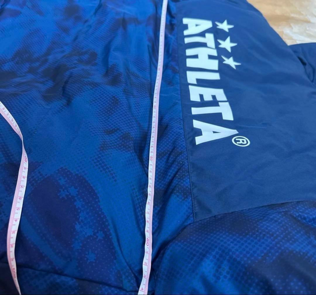 値下げしました‼️　ATHLETA メンズ L ベンチコート ネイビー