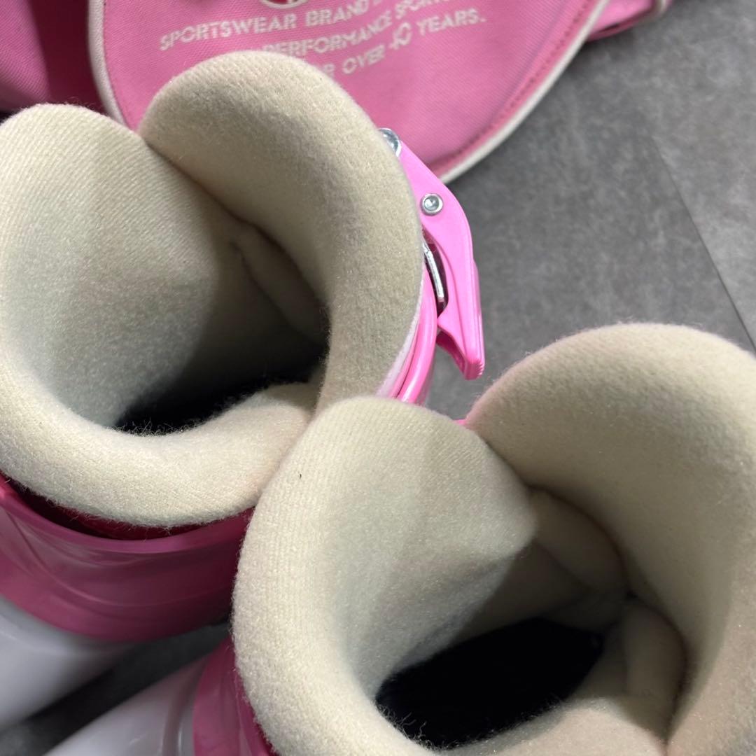 Hart ジュニアスキー 110cm 女の子 ブーツ ストック ハート 札幌