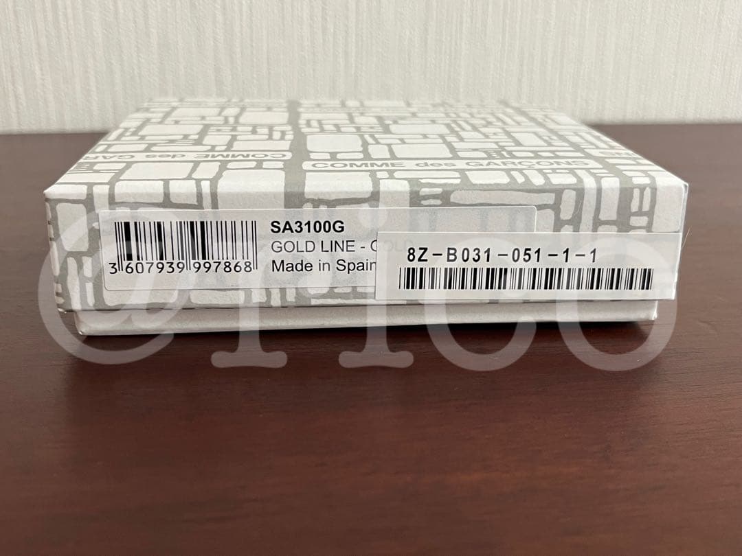 週末値下げ新品・未使用〖Wallet COMME des GARCONS 〗