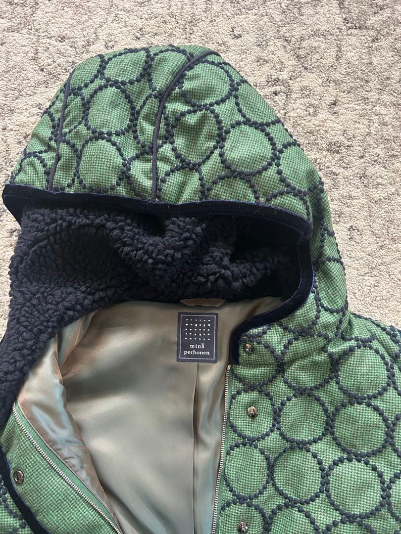 ミナペルホネン　tambourine ダウンベスト 2024AW