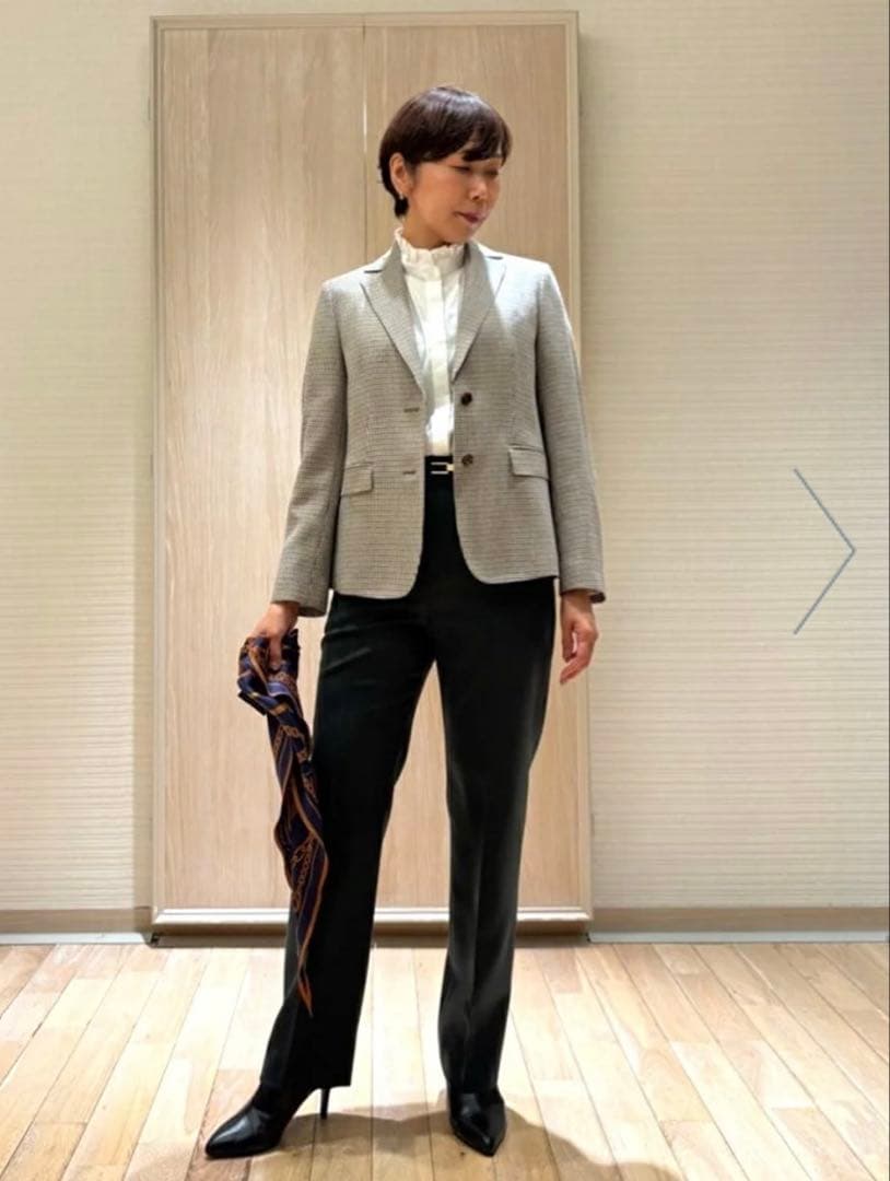 【未使用】Mackintoshシルクスカーフ⭐︎ダイアモンドシェイプシルク100%