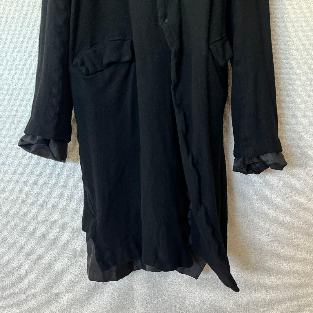 コムデギャルソンオムオムプリュス 縮絨 コート ジャケット 21AW 捻れ