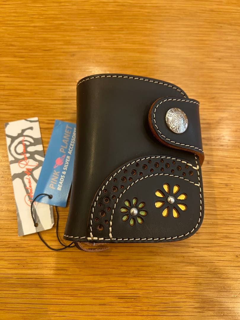 【新品・廃盤】redmoon レッドムーン ピンクプラネット 折り財布 アメカジ