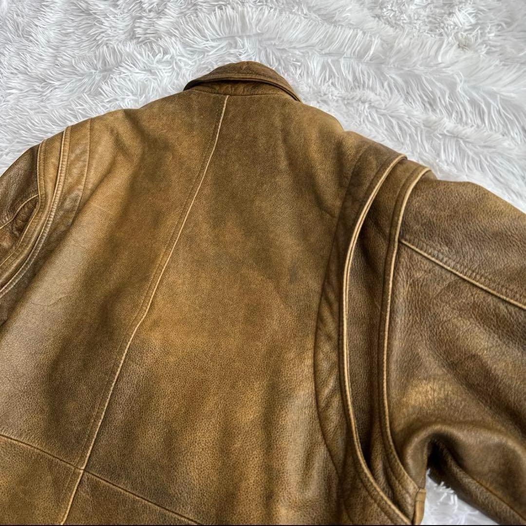 一点物✨️激渋 WindArmor レザージャケット フライト ブルゾン B-3