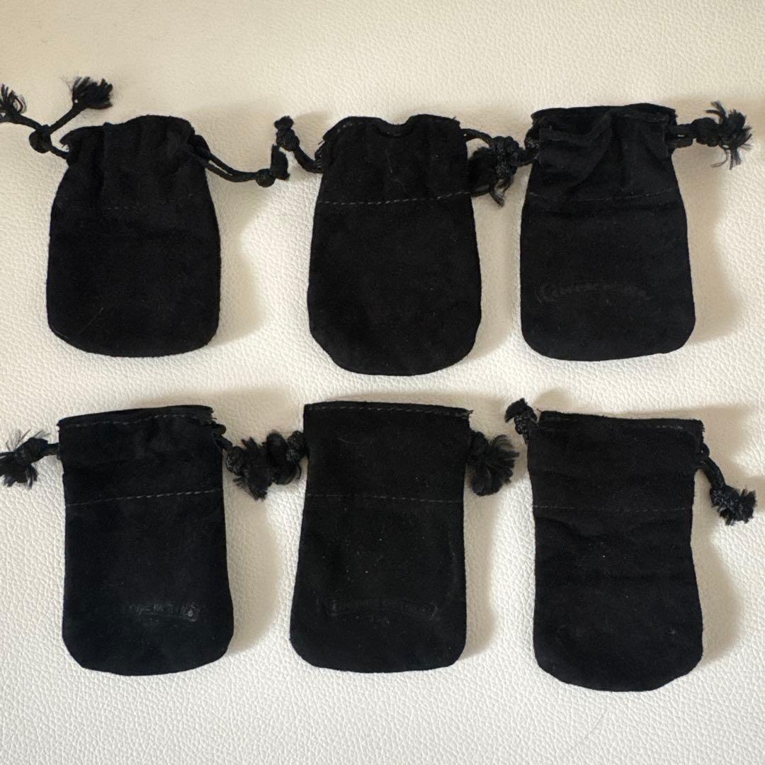 クロムハーツ　アクセサリー袋　5×8.5cm ６枚セット