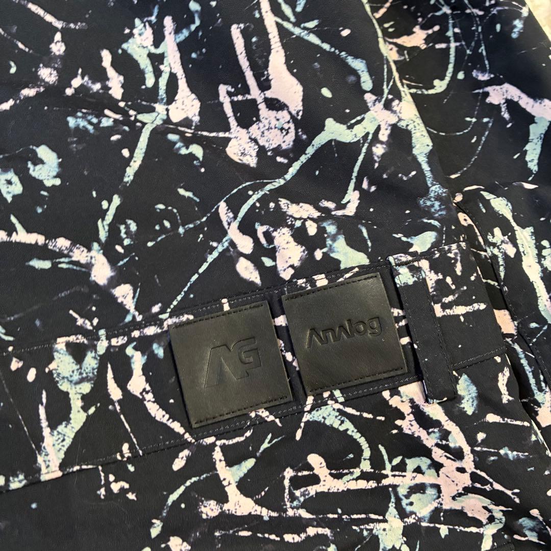 美品 BURTON ANALOG スノーボードウェア つなぎ ペイント柄