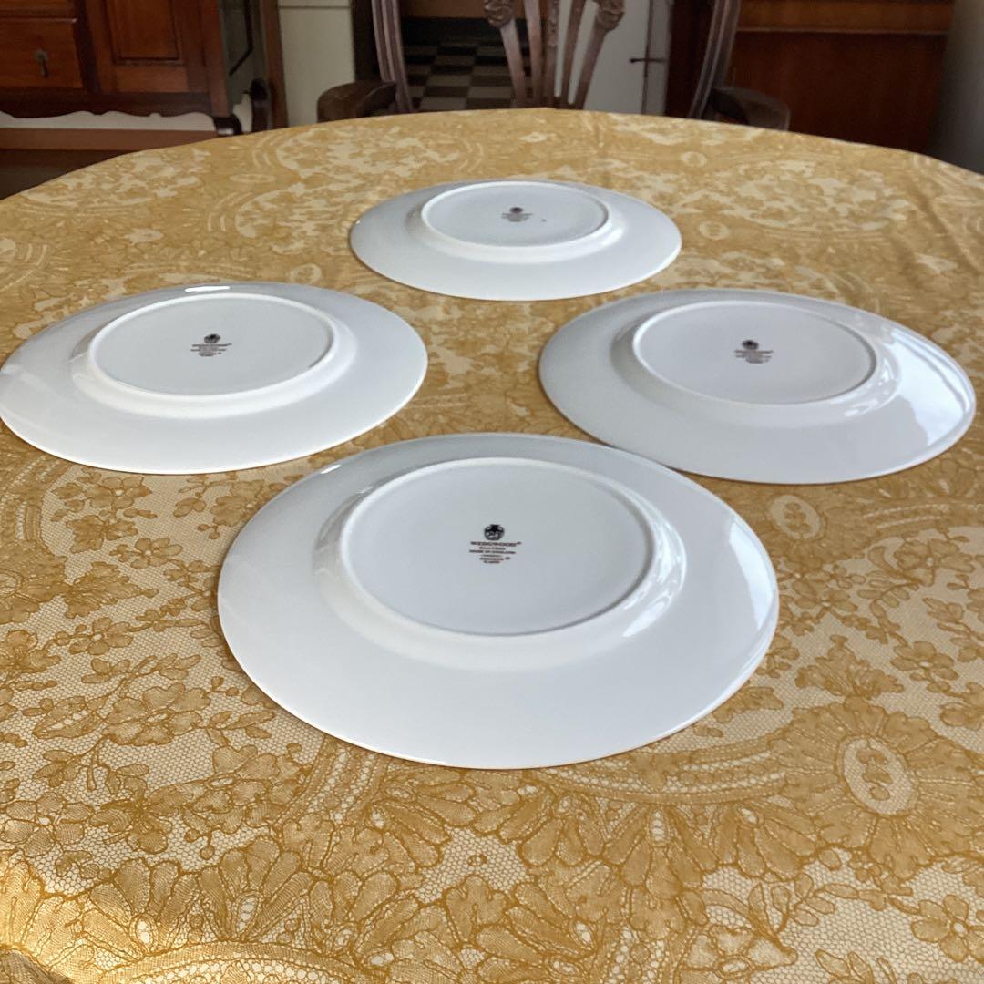 《 OSBORN》英国製ウエッジウッドオズボーンディナー皿4枚