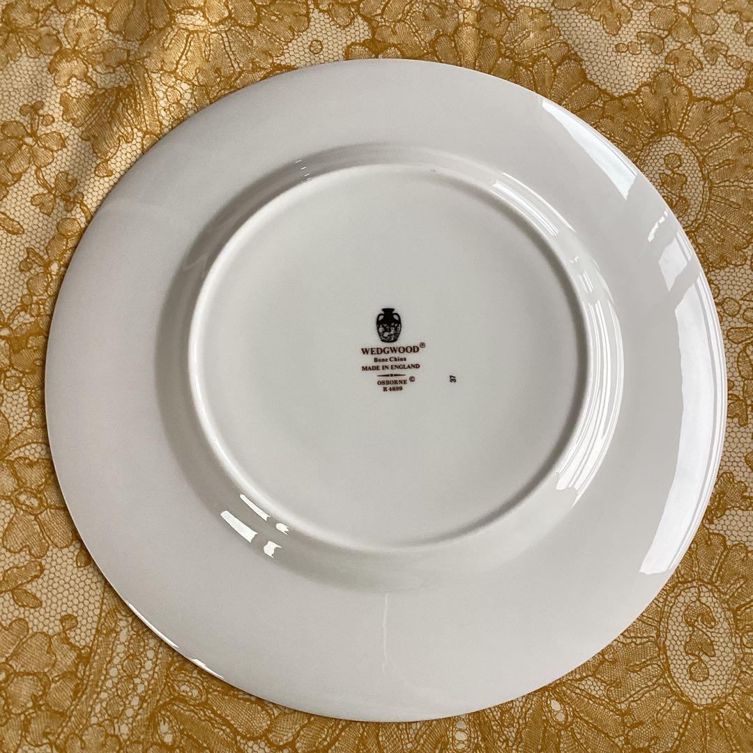 《 OSBORN》英国製ウエッジウッドオズボーンディナー皿4枚