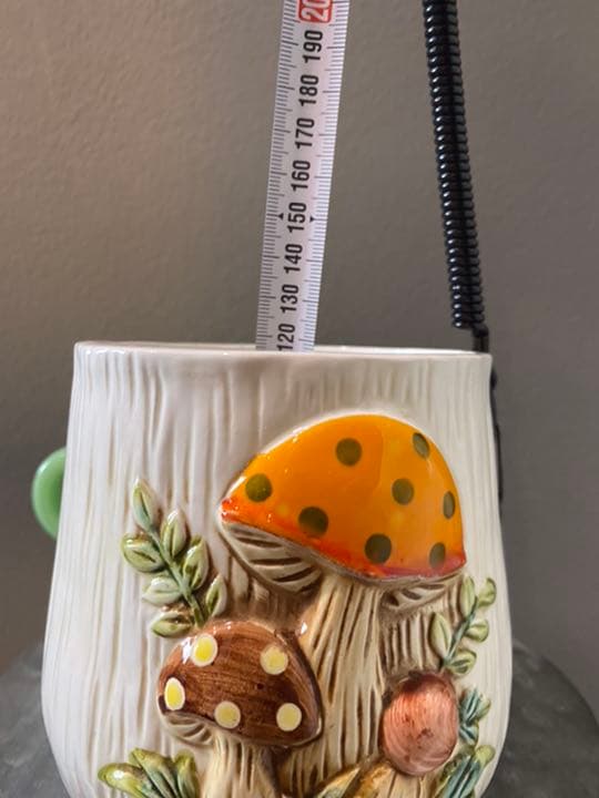 ビンテージ アンティーク 容器 きのこ 小物入れ 飴 ケース 美品