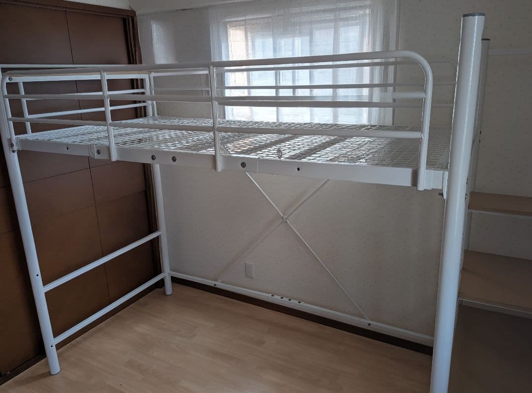 K☆様専門　階段式ロフトベッド ホワイト