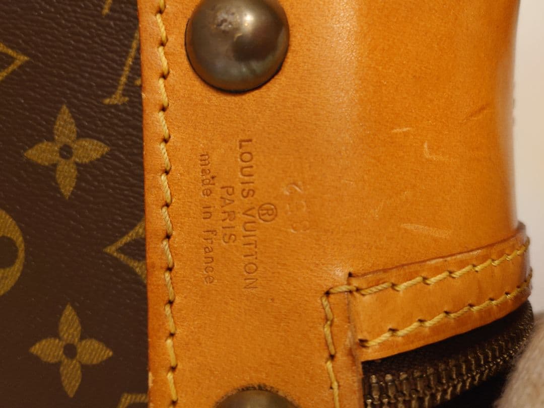 ルイヴィトン モノグラム ストラトス 50 M23238 レザー トランク