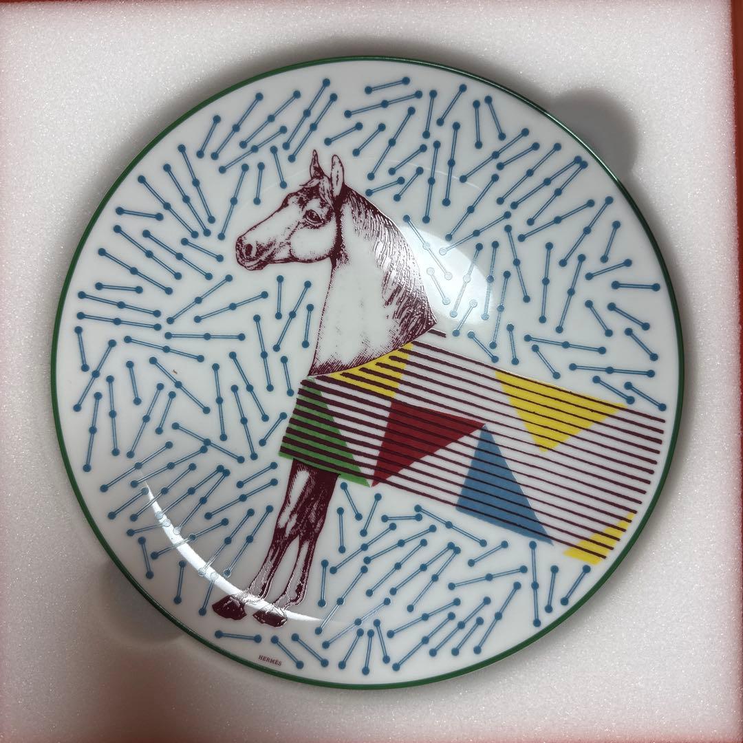【ヒレ肉(テンダーロイン)】HERMES HIPPOMOBILE 陶器皿