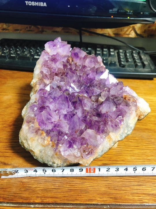 アメジスト　アメジストドーム　天然 紫水晶 宝石　約2Kg 石