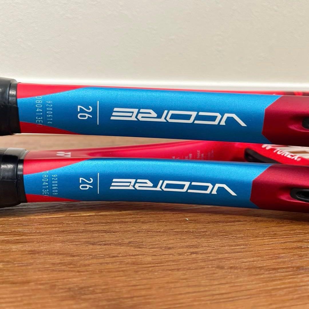 YONEX VCORE 26 テニスラケット　ケース付き　2本セット　ヨネックス