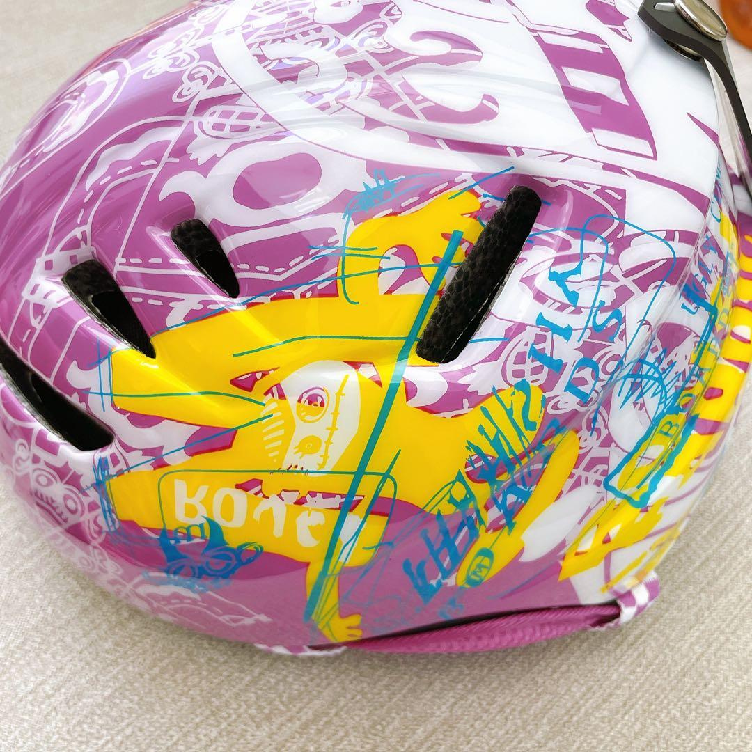 子供用 スキースケートヘルメット ASTM-2040 48-52cm Sサイズ