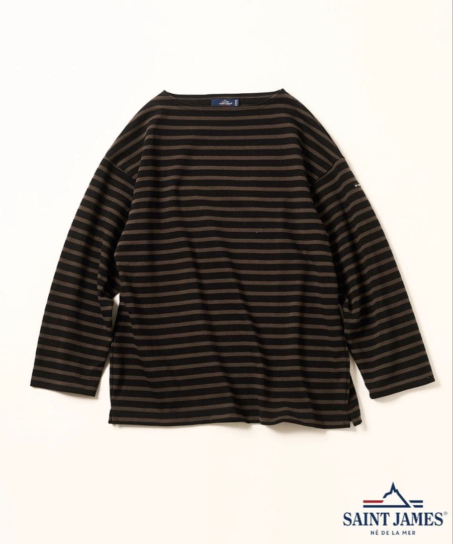 セントジェームス EDIFICE別注 ウエッソンルーズボーダー バスクシャツ