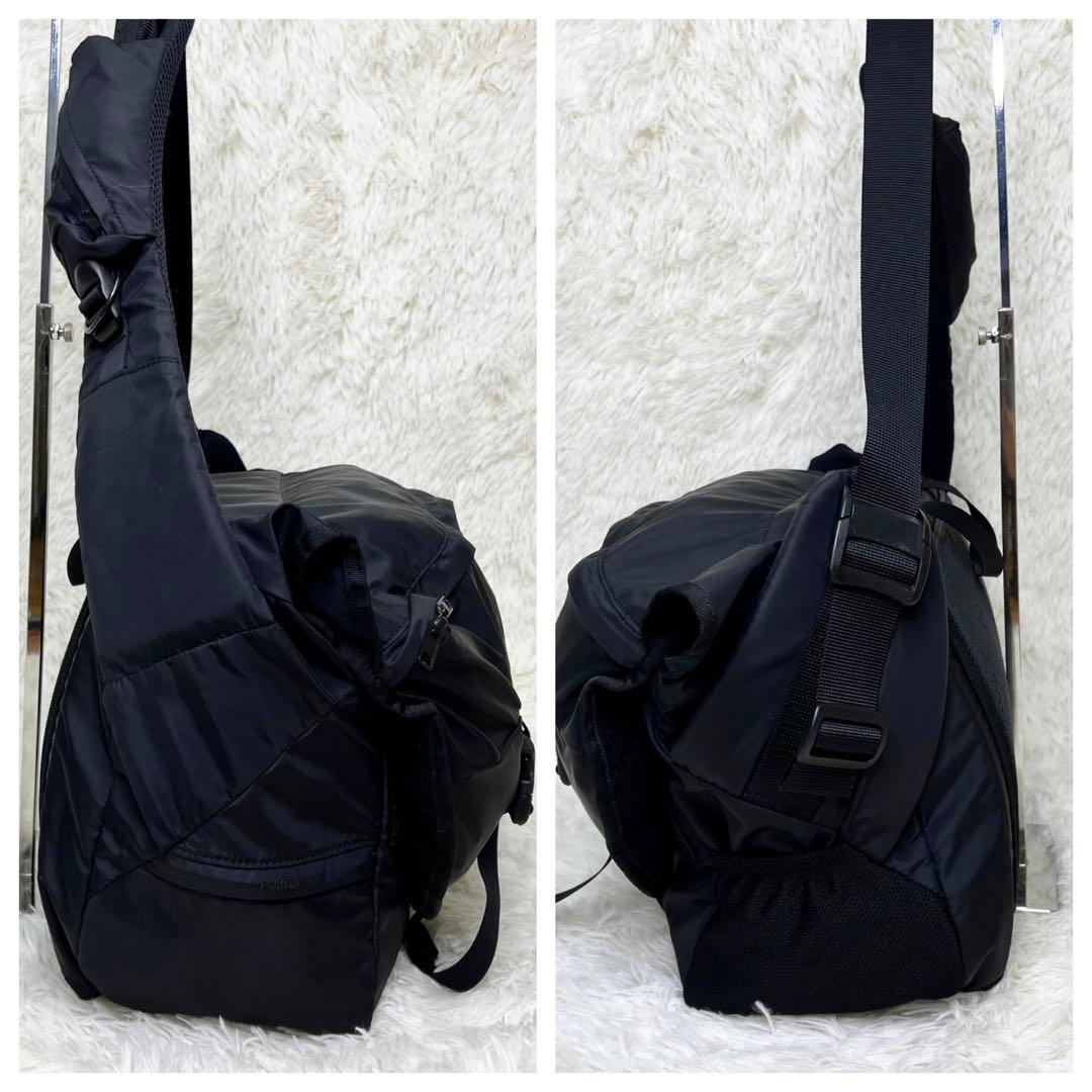 【希少 完売品】 PORTER エクストリーム メッセンジャーバッグ ブラック