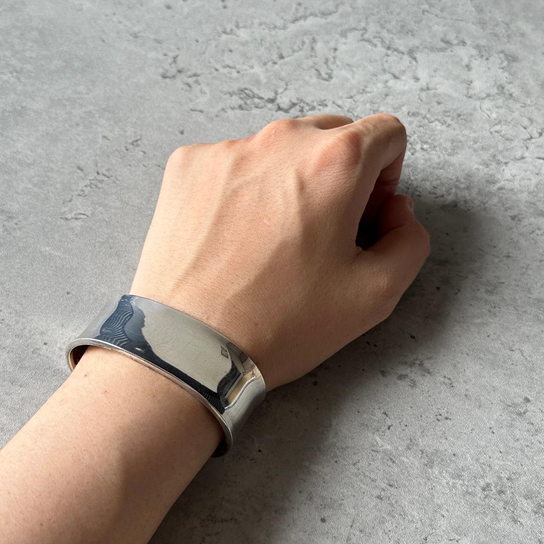 メキシカンジュエリー バングル カフ STERLING MEXICO TAXCO