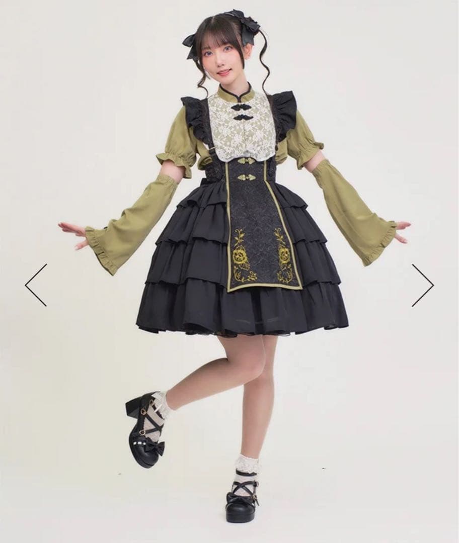 axes femme kawaii チャイナ スカートのみ