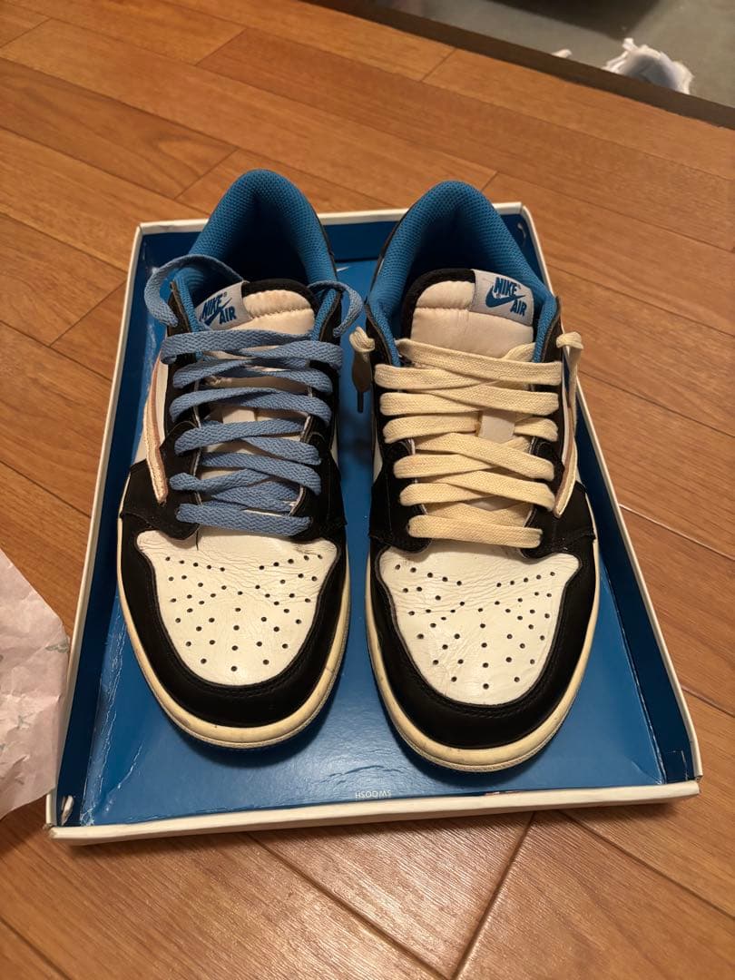TravisScott × Fragment × Air jordan1 low