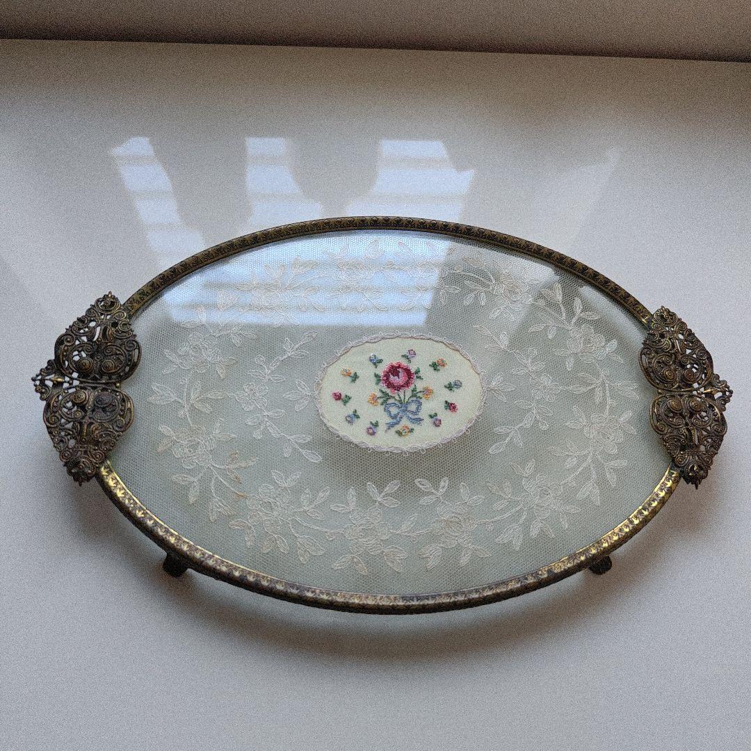 値下げ済☆　プチポワン　トレイ