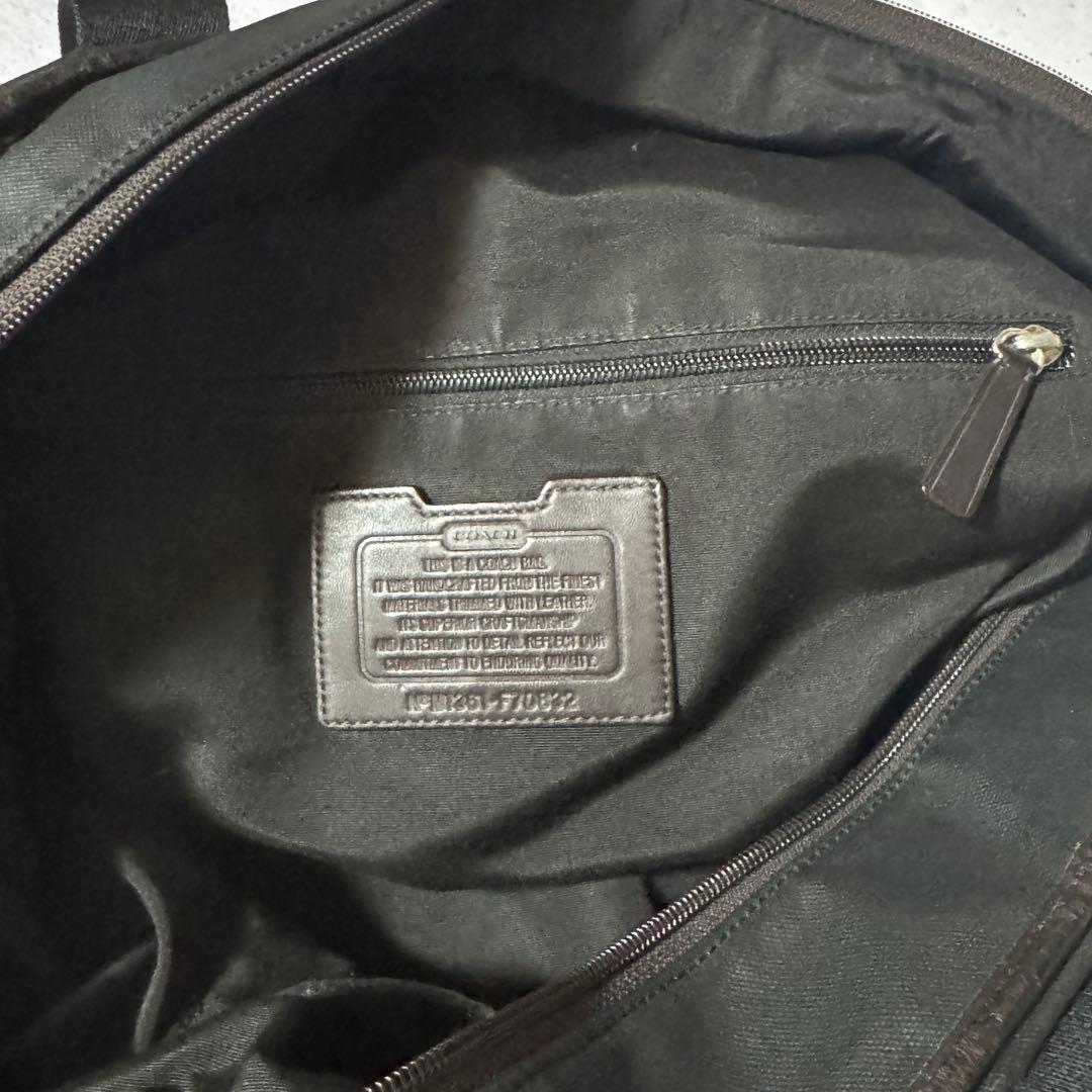 COACH トートバッグ　迷彩カモ　ウィークエンド