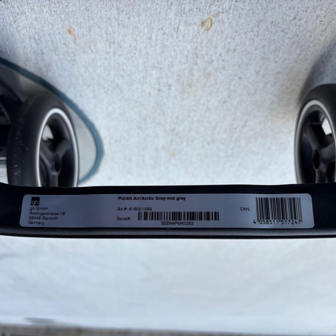 ◆美品 gb POCKIT AIR ベビーカー