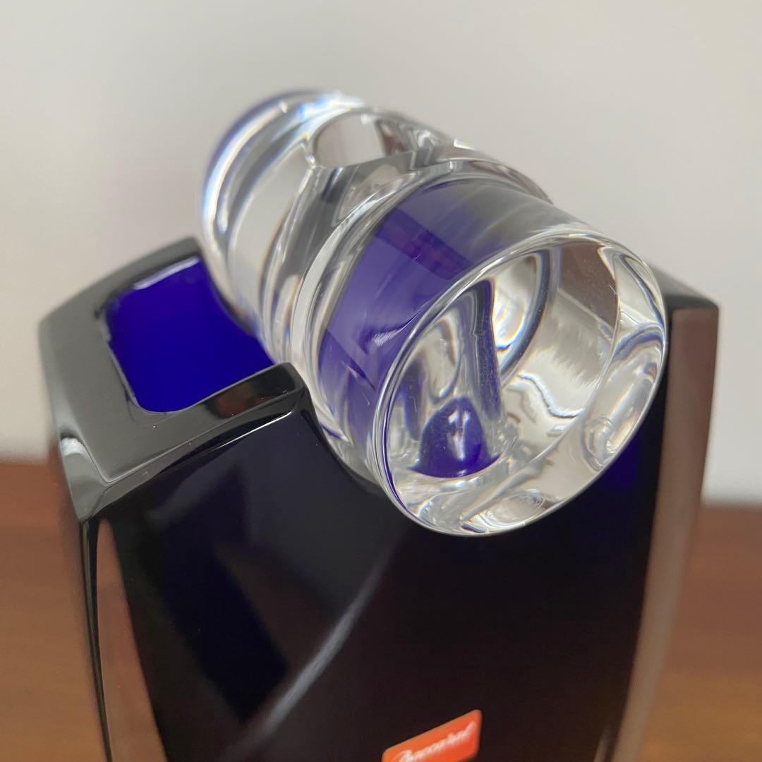 Baccarat バカラ オセアニア ブルー 花瓶 フラワーベース