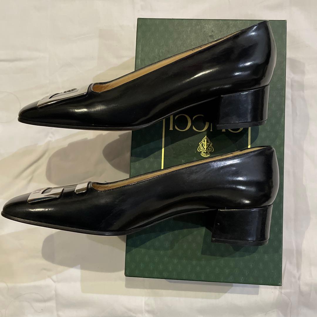 マウ　GUCCI パンプス　未使用品　サイズ24センチ 黒