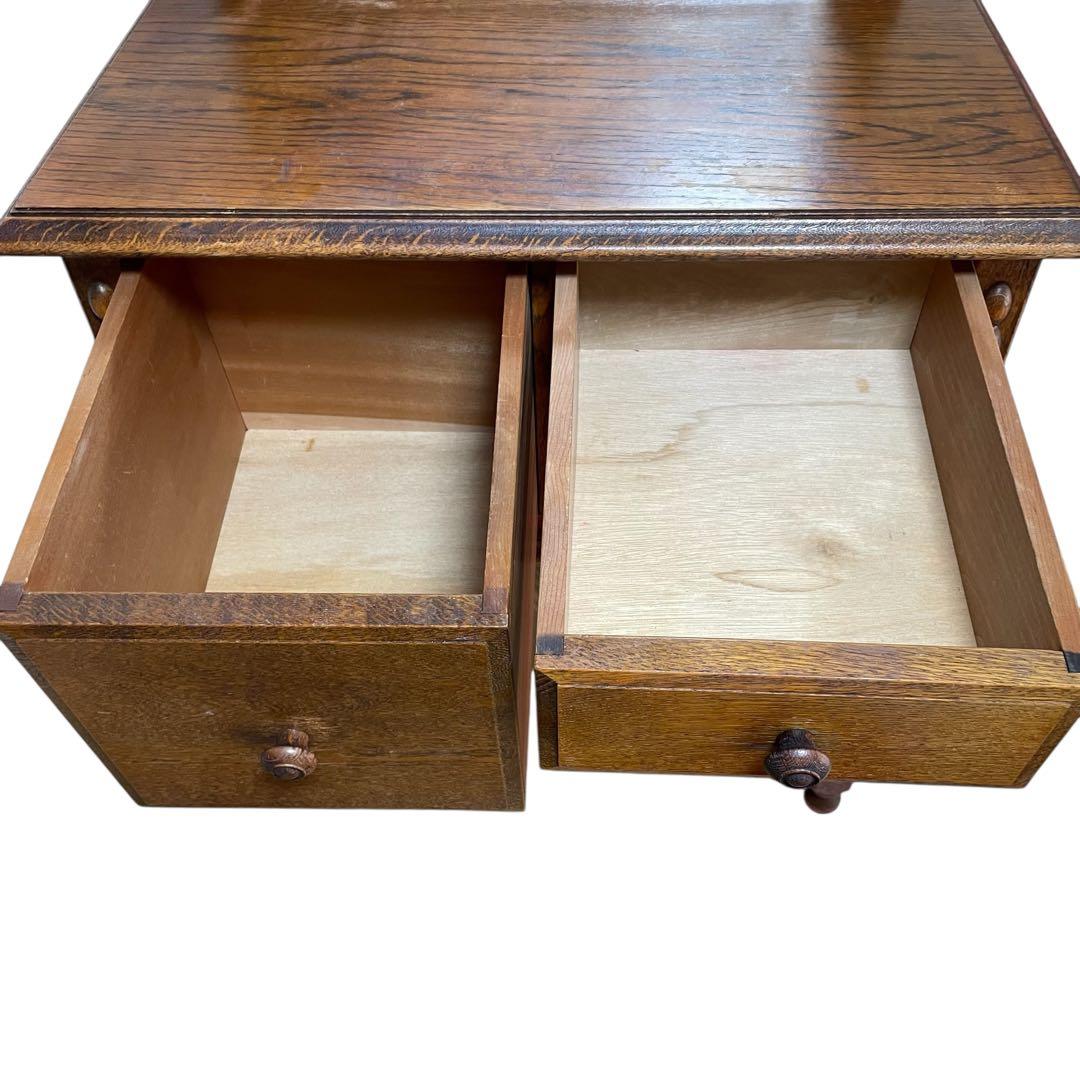 三越Brugge ブルージュ オーク材ドレッサー　英国クラシカル クラシック家具